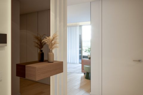 apartment interiors Algarve, luxury finishes Portugal, BeachWalk residences, furnished apartments Algarve, modern living Portimão, interiores de apartamentos Algarve, acabamentos de luxo, residências BeachWalk, apartamentos modernos Portimão, conforto e design