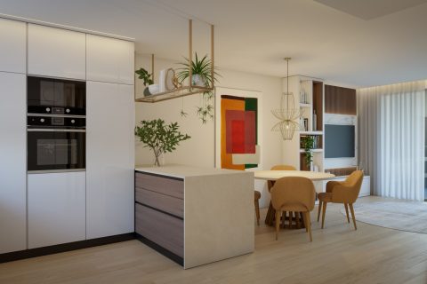 apartment interiors Algarve, luxury finishes Portugal, BeachWalk residences, furnished apartments Algarve, modern living Portimão, interiores de apartamentos Algarve, acabamentos de luxo, residências BeachWalk, apartamentos modernos Portimão, conforto e design