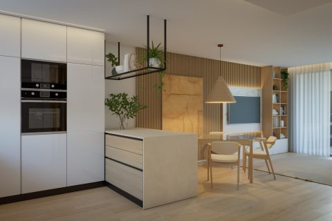 apartment interiors Algarve, luxury finishes Portugal, BeachWalk residences, furnished apartments Algarve, modern living Portimão, interiores de apartamentos Algarve, acabamentos de luxo, residências BeachWalk, apartamentos modernos Portimão, conforto e design