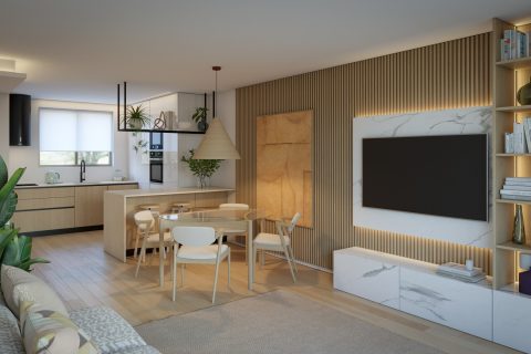 apartment interiors Algarve, luxury finishes Portugal, BeachWalk residences, furnished apartments Algarve, modern living Portimão, interiores de apartamentos Algarve, acabamentos de luxo, residências BeachWalk, apartamentos modernos Portimão, conforto e design