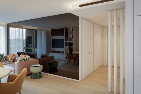 apartment interiors Algarve, luxury finishes Portugal, BeachWalk residences, furnished apartments Algarve, modern living Portimão, interiores de apartamentos Algarve, acabamentos de luxo, residências BeachWalk, apartamentos modernos Portimão, conforto e design