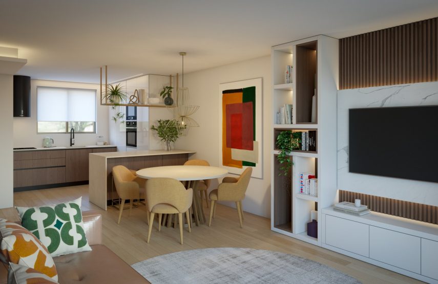 apartment interiors Algarve, luxury finishes Portugal, BeachWalk residences, furnished apartments Algarve, modern living Portimão, interiores de apartamentos Algarve, acabamentos de luxo, residências BeachWalk, apartamentos modernos Portimão, conforto e design